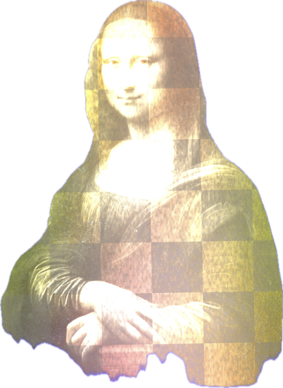 Mona Lisa sticker